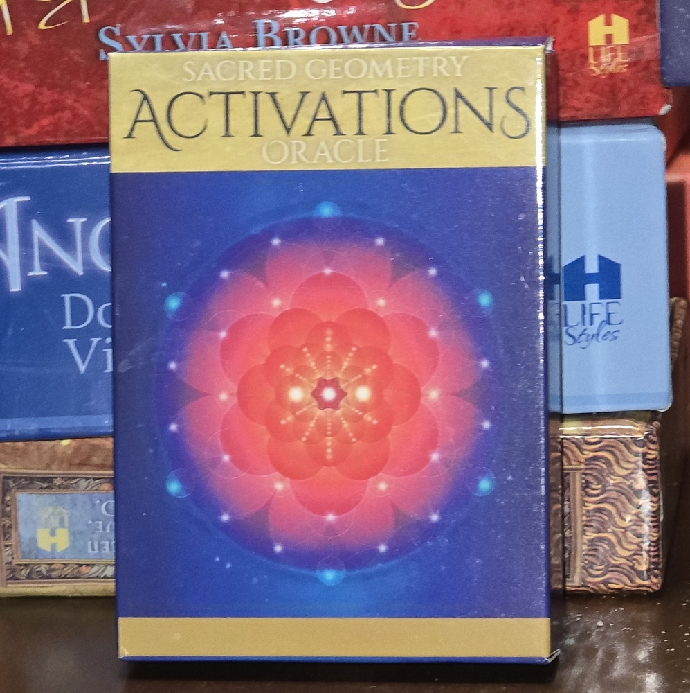 Sacred Geometry Activations Oracle by artist LON 44 Card Deck